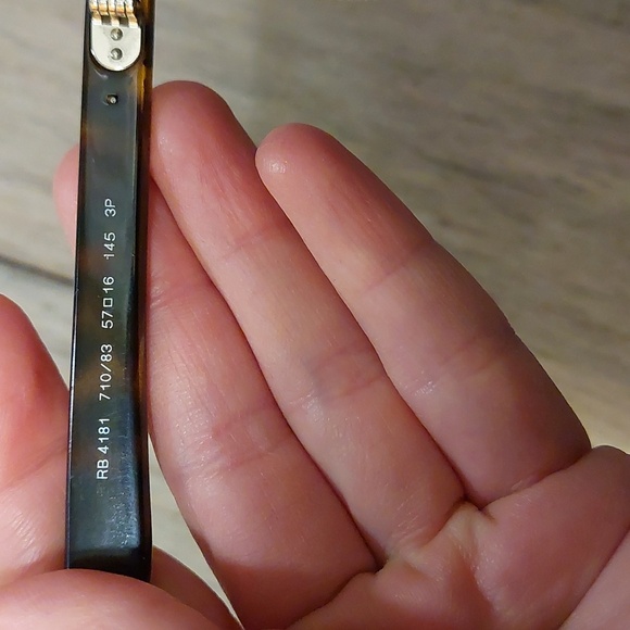 Ray-Ban 4181 Brown Tortoise Polarized Sunglasses Frames - Picture 5 of 10